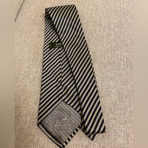 Hermes 100% Silk Tie